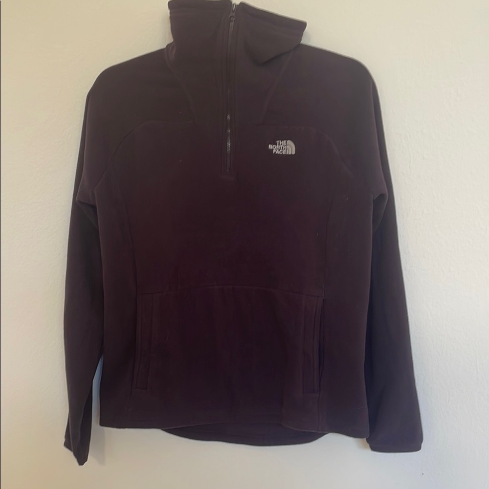 Stylish Women’s North Face Purple Pullover Fleece